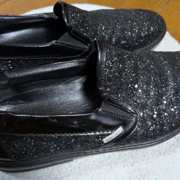 JIMMY CHOO 블랙 슬립온