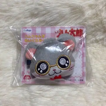 햇살이 가득! 햄스터 구조대 햄짱즈 봉제 인형 헤어 클립 안경군