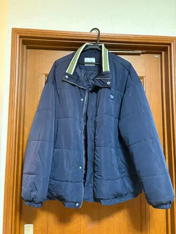 다운 자켓 네이비