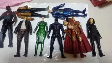 아메리칸 코믹스 캐릭터 외 피규어 세트 1/12