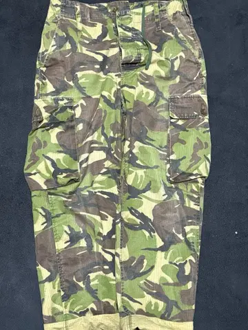 유로 밀리터리 영국군 DPM 카모 무늬 컴뱃 트라우저 군복 바지