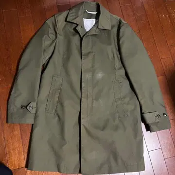가격 인하 새상품급 스텐카라 코트 캐주얼 코트 코트 카키 P 코트