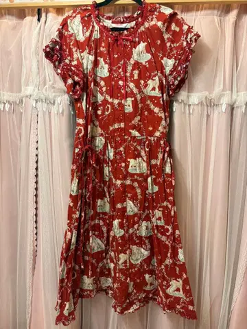 양 미디 원피스