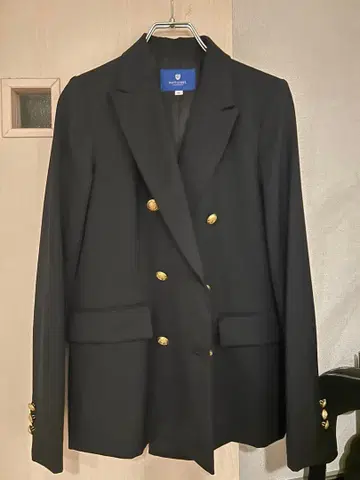 BLUELABEL CRESTBRIDGE 네이비 블레이저 더블 자켓 36