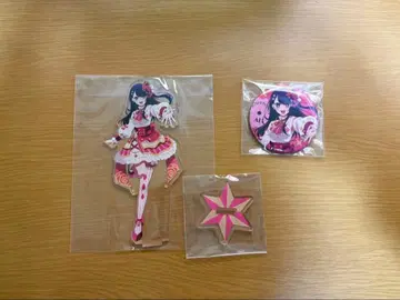 최애의 아이 전시회 응원 세트 아크릴 스탠드 & 캔뱃지 호시노 아이