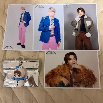 M!LK 시오자키 타이치 눈사람 메지루시 참 굿즈 사진