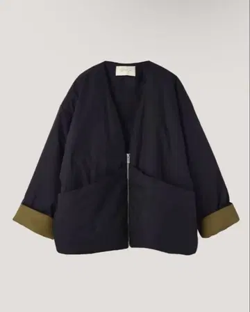 TODAYFUL 브라운앤스트릿 충전솜 배색 패딩 코트