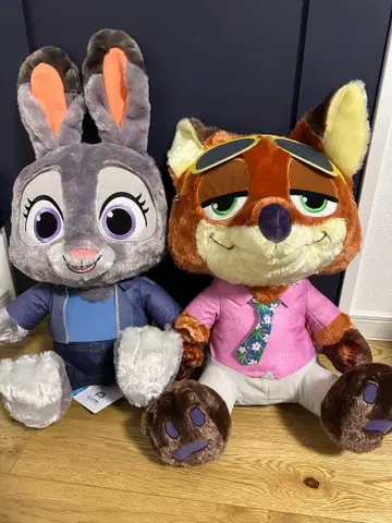 압축 없음! 주토피아2 슈퍼 라지 닉 주디 2쌍 세트 2