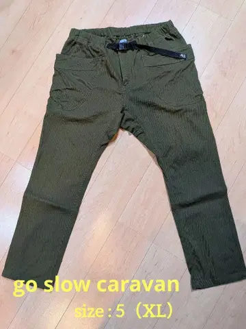 [ go slow caravan ] 겨드랑이 포켓 팬츠