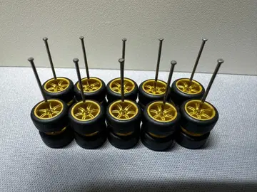 미니카용 1/64 타이어 휠 5대분