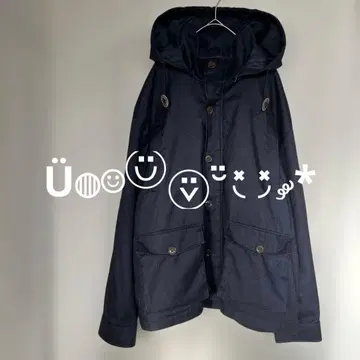 오버 사이즈 캐주얼 아우터 네이비 빅 루즈 남성용