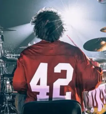 UVERworld 신타로 착용 Woodblock 42 베이스볼 셔츠