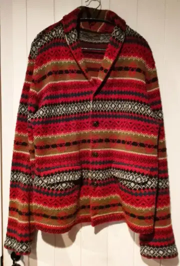 새상품급 XL ZARA MAN 숄카라 가디건 니트