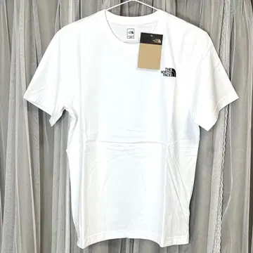 새상품 THE NORTH FACE 화이트 T셔츠 사이즈 90 S