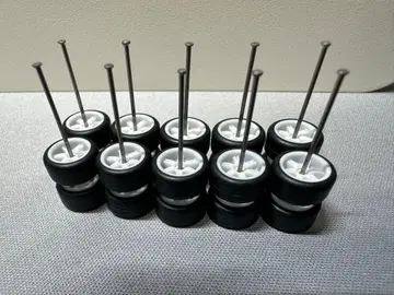 미니카용 1/64 타이어 휠 5대분