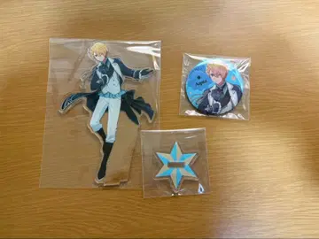 최애의 아이 전시회 응원 세트 아크릴 스탠드 & 캔뱃지 호시노 아쿠아