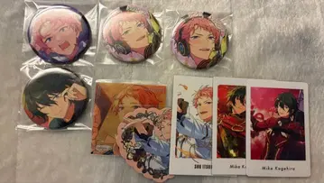 앙스타 소 마카 콜렉션 캔뱃지 파샤츠 푸치푸리 클리어 카드