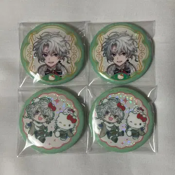 니지산지 산리오 콜라보 츠쿠모 카게츠 캔뱃지