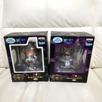 원피스 제일복권 큥캐릭터 월드 왕하 칠무해편 A상 쿠마 B상 모리아 세트