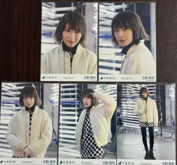 노기자카46 이코마 리나 어게인스트 브로마이드 5종 컴프