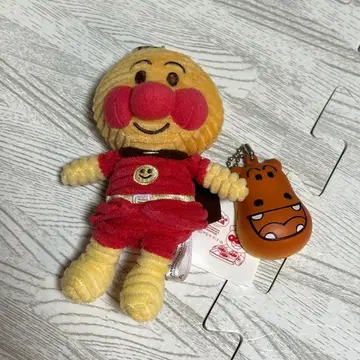 호빵맨 뮤지엄 한정판 호빵맨 코듀로이 키링