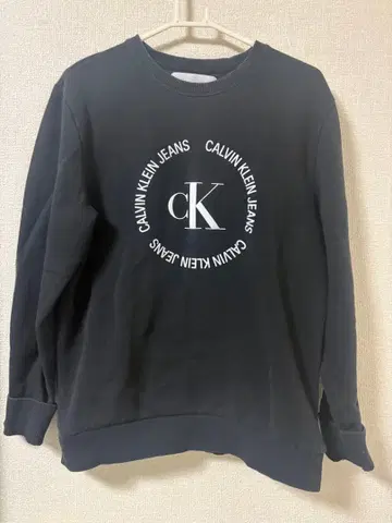 CALVIN KLEIN JEANS 블랙 트레이닝복 M