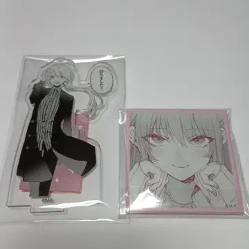 귀여운 것만이 아닌 시키모리 씨 전시회 스퀘어 캔뱃지, 아크릴 스탠드