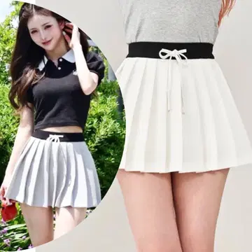 미개봉 새상품 다리치 미니 스커트 FREE darich 화이트