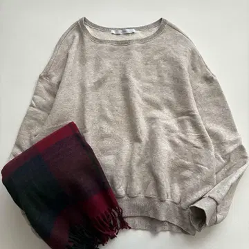 프레임워크 쭈리 드롭 숄더 풀오버 트레이닝복 맨투맨