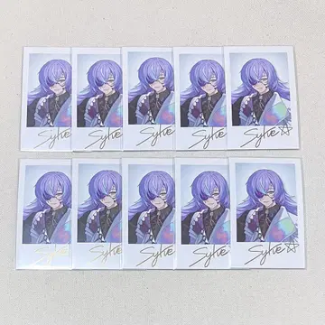 별 인도 쇼 폴라로이드풍 카드 금박