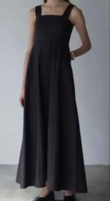 클라네 CLANE 와이드 스트랩 원피스