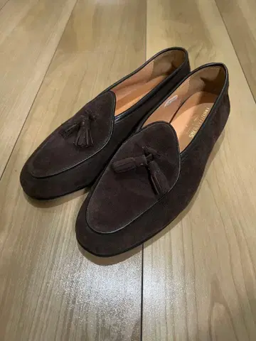 UNITED ARROWS 브라운 스웨이드 로퍼