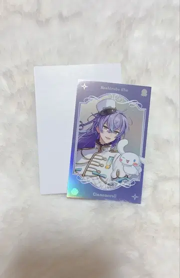 니지산지 Dytica 산리오 콜라보 호시미치 쇼 포토 카드 레어