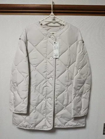 GU 히트 패디드 2way 오버 사이즈 블루종