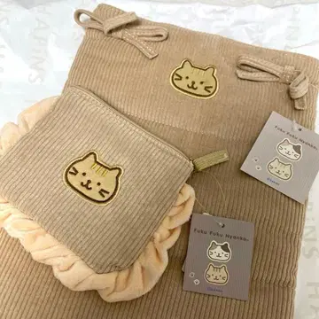 Fuku Fuku Nyanko 코듀로이 2개 세트