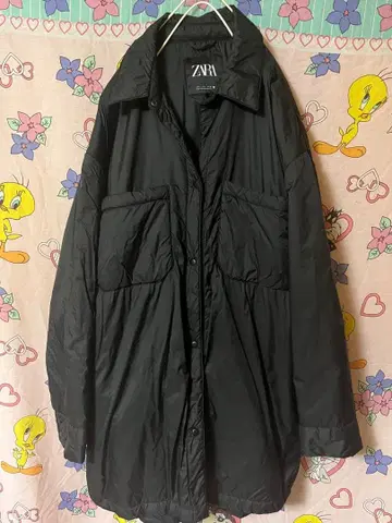 ZARA 충전솜 셔츠 자켓