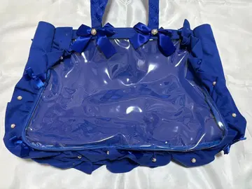 자카마트 A3 프릴 디자인 이타백용 토트백 5주년 ver 로얄 블루