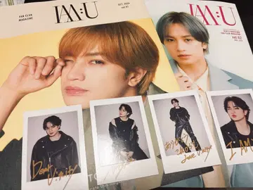 나카지마 켄토 FC 한정판 MAGAZINE 2권 폴라로이드 4장