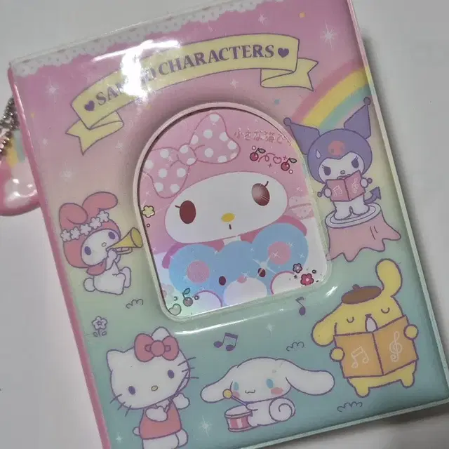 산리오 캐릭터 포토 앨범 콜렉터 포카 홀더 포토카드 케이스