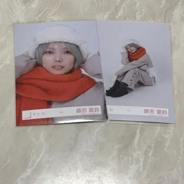 사쿠라자카46 후지요시 카린 브로마이드 겨울 의류