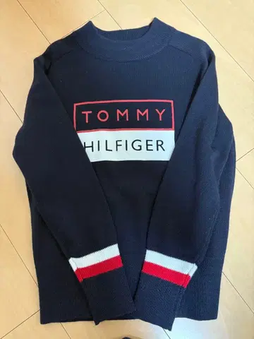 TOMMY HILFIGER 여성용 골프 스웨터 S 사이즈 네이비
