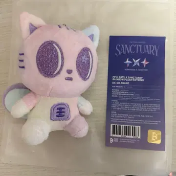 TXT SANCTUARY 뿔바투 레인보우 키링 다고냥 태현