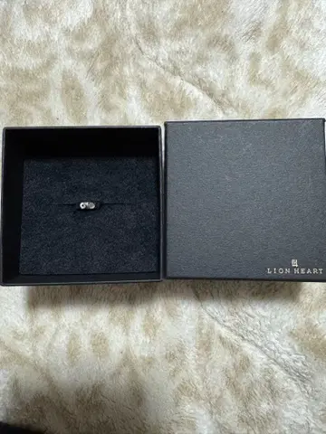 LION HEART 귀찌 남성용 실버 액세서리 박스 포함