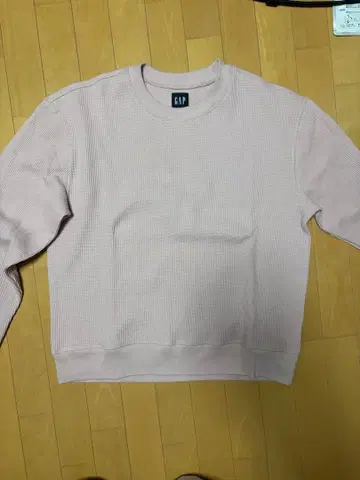 GAP 리브 니트 트레이닝복 M 핑크