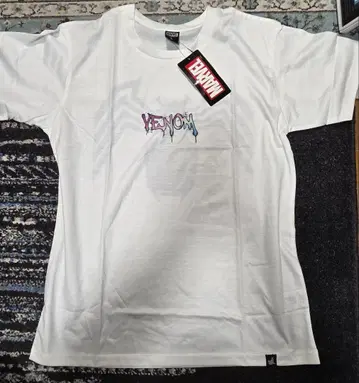 도쿄 코믹콘 2025 VENOM 스파이더 T셔츠 화이트