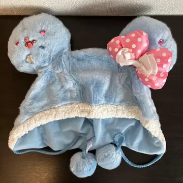 [ 새상품급 ] 디즈니 팬캡 미니 마우스 비쥬 포함 스카이블루