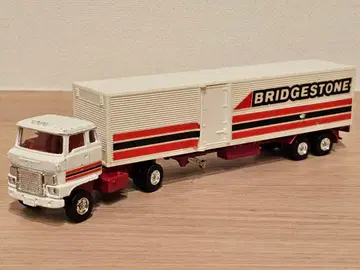 토미카 단디 No.050 히노 HE 세미 트레일러 패널밴 일본제