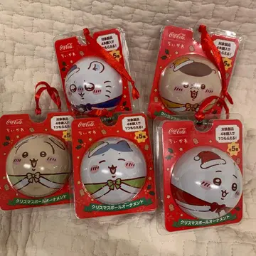 치이카와 (먼작귀) 크리스마스 트리 오너먼트 코카 콜라