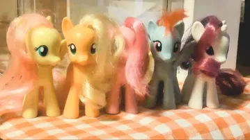 마이 리틀 포니 피규어 5체 세트