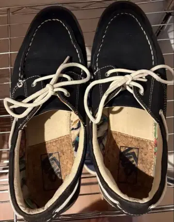 VANS 블랙 로퍼 스니커즈